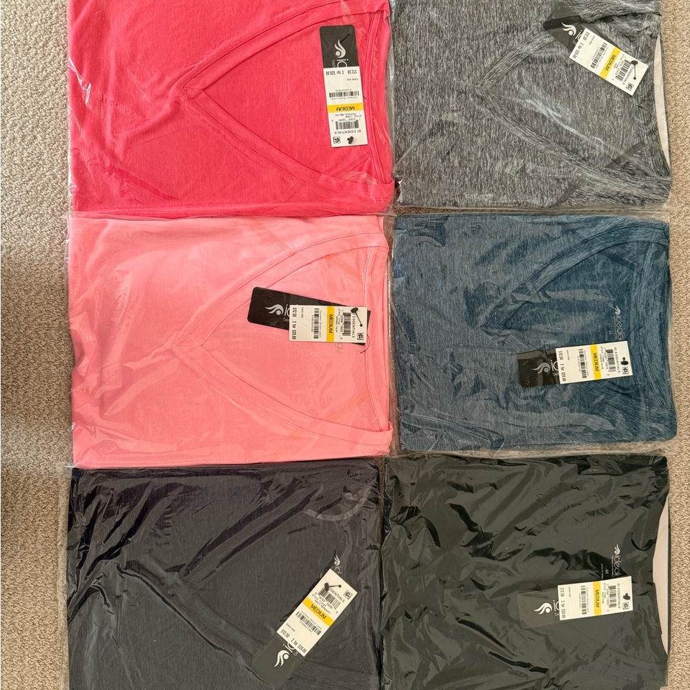 6-Pack V-Neck Tee Bundle